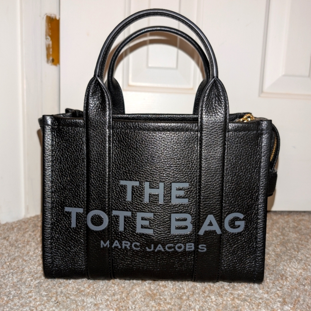 The Small Leather Tote by Marc Jacobs